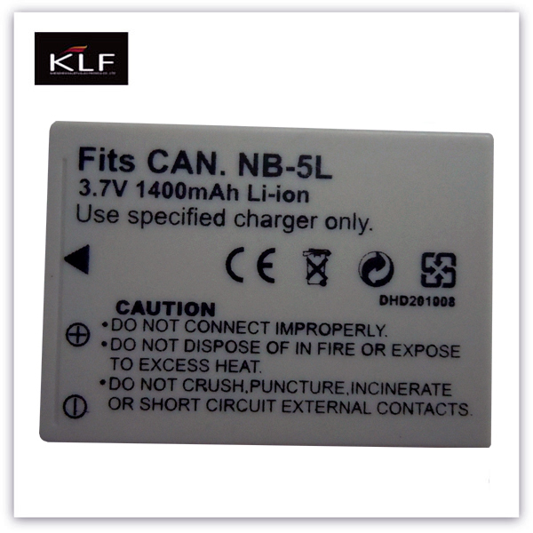 Camera battery NB-5L for Canon