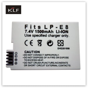 Battery pack LP-E8 for Canon