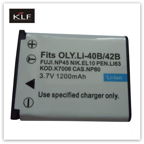 Camera battery Li-40B/ 42B for Olympus