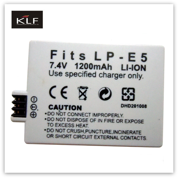 Camera battery LP-E5 for Canon