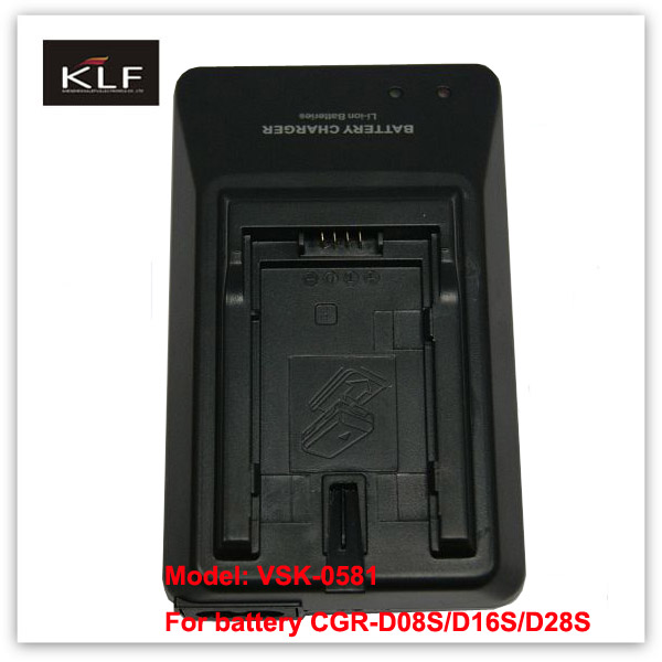 Camcorder charger VSK-0851 for Panasonic camcorder battery CGR-D54S/ D28S/ D16S