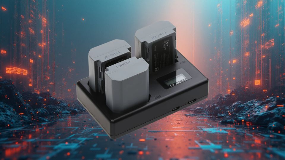 How do I charge a camera battery?